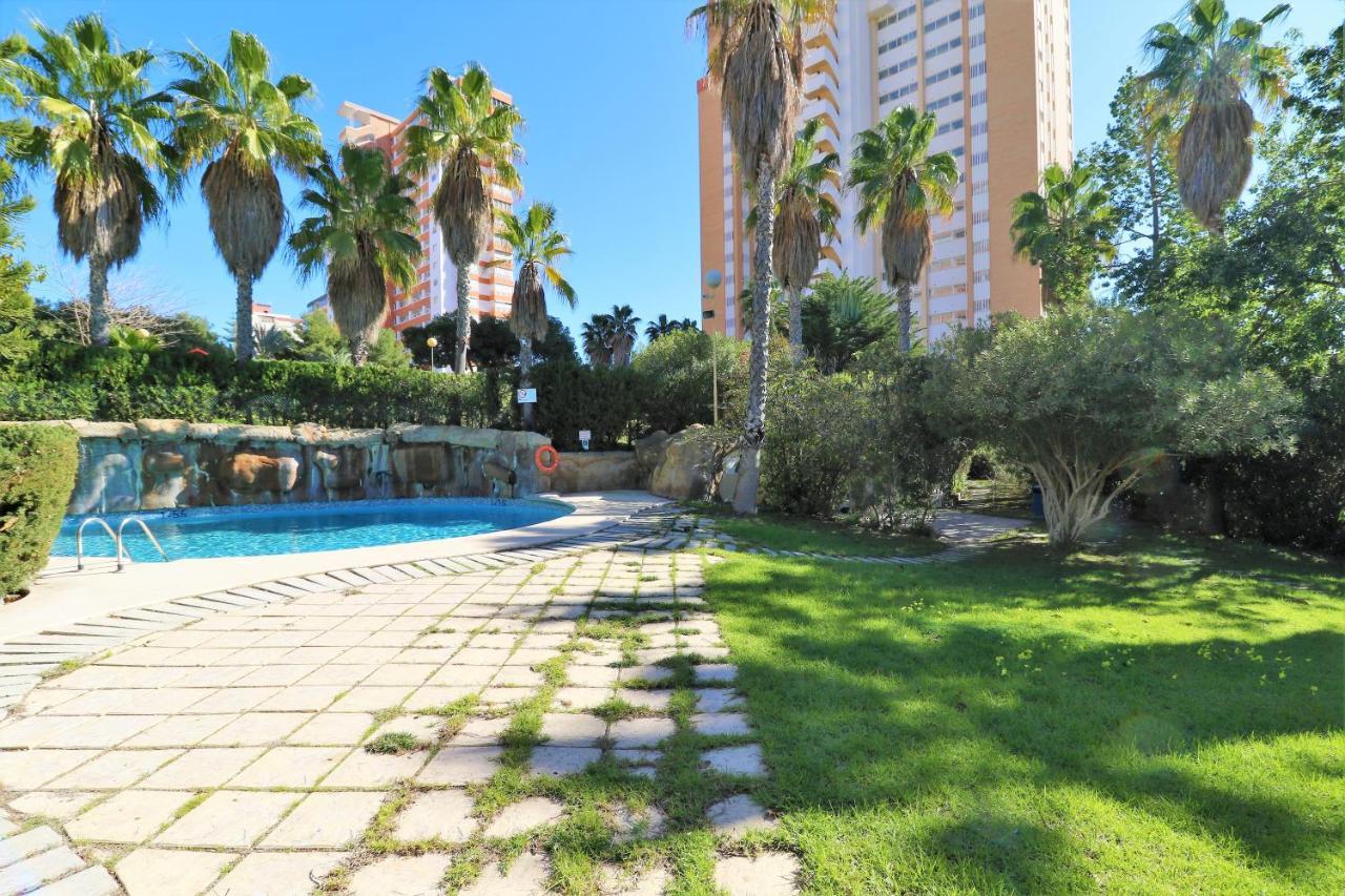 Benibeach 3-2-B Apartment Poniente Beach Benidorm Bagian luar foto