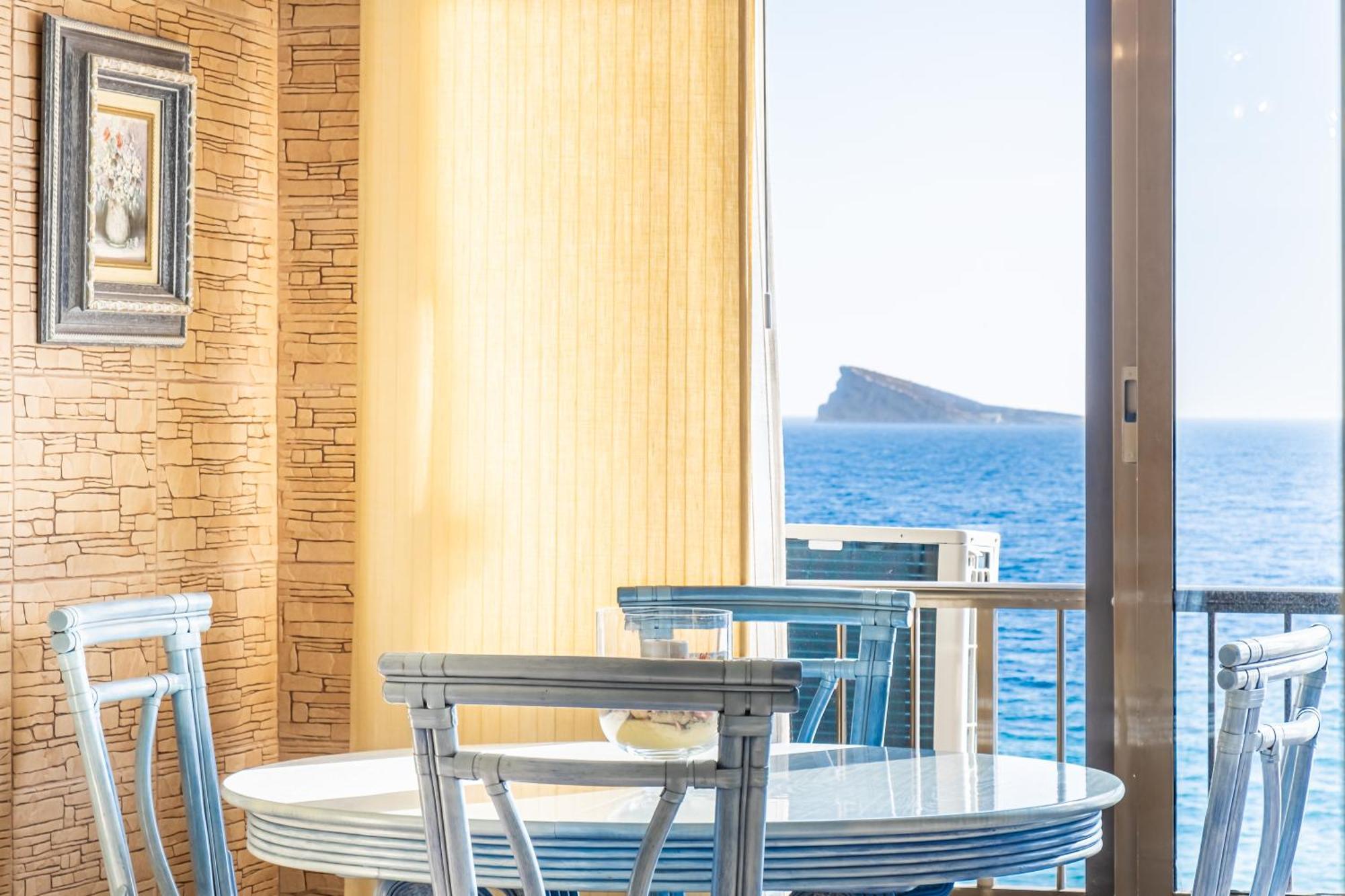 Benibeach 3-2-B Apartment Poniente Beach Benidorm Bagian luar foto