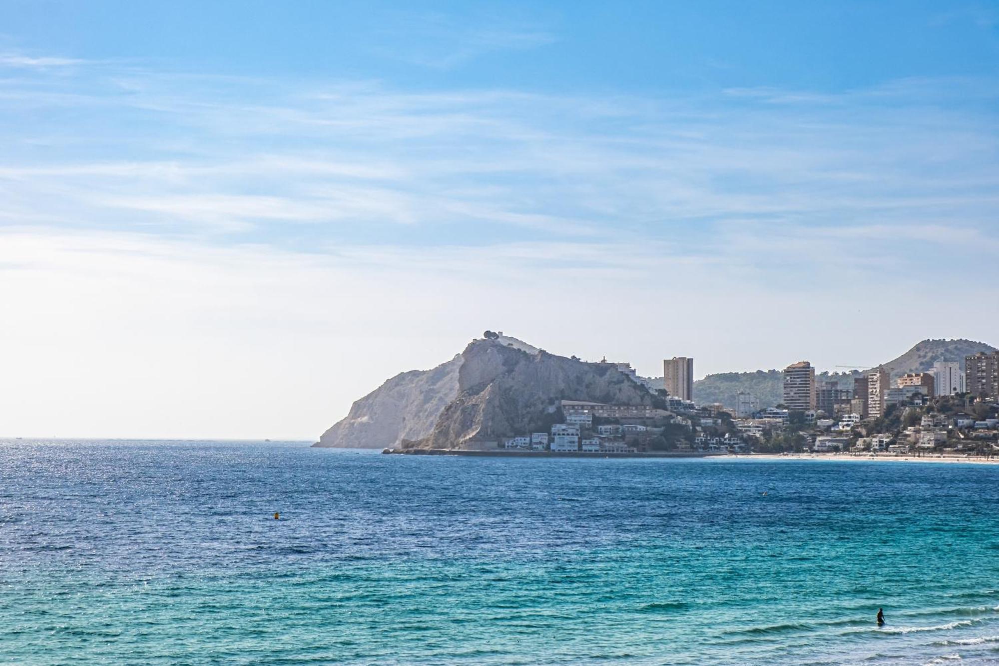 Benibeach 3-2-B Apartment Poniente Beach Benidorm Bagian luar foto