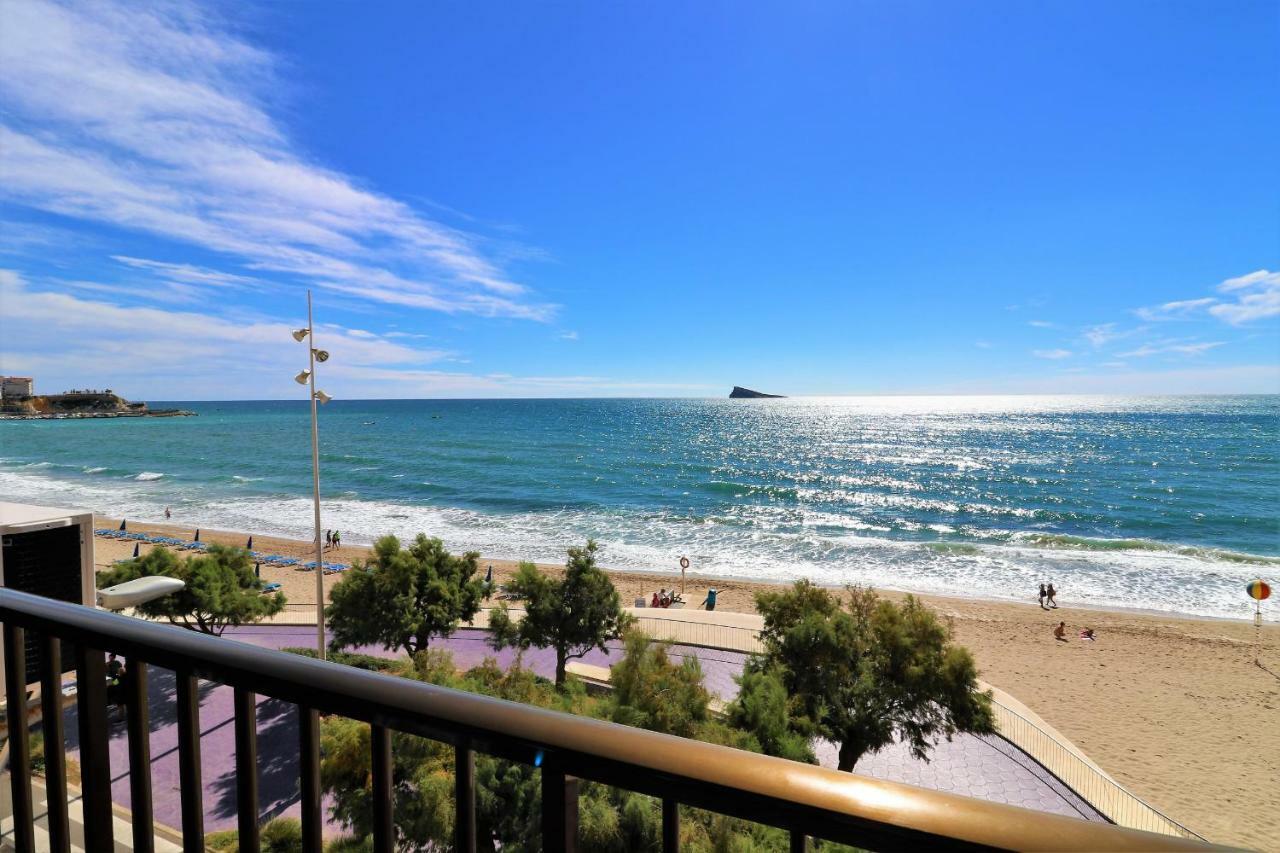 Benibeach 3-2-B Apartment Poniente Beach Benidorm Bagian luar foto