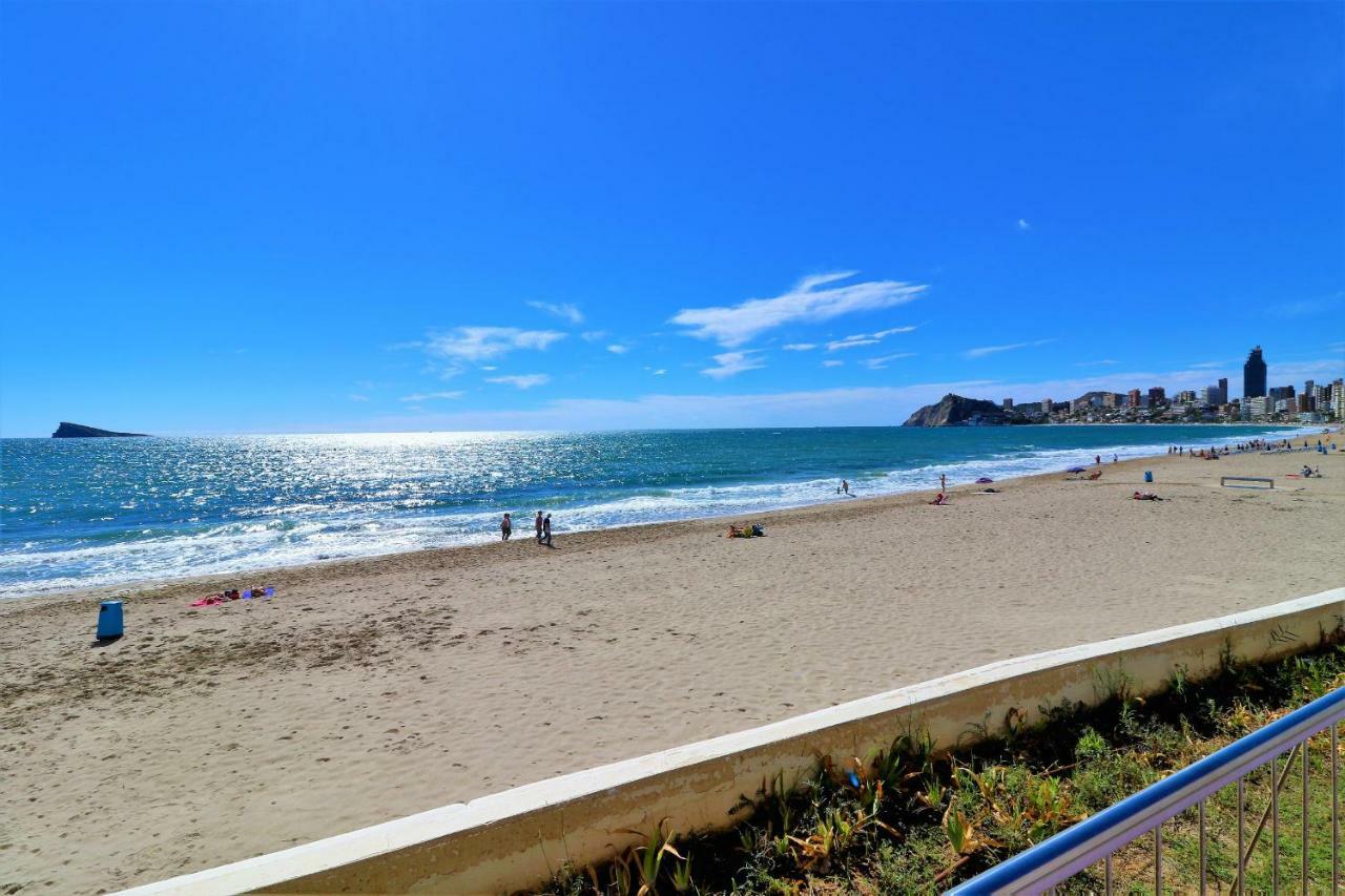 Benibeach 3-2-B Apartment Poniente Beach Benidorm Bagian luar foto